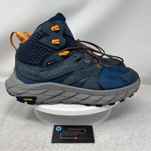 Hoka One Anacapa Mid GoreTex Hiking Boots Men’s Size 9.5 D Real Teal Outer Space